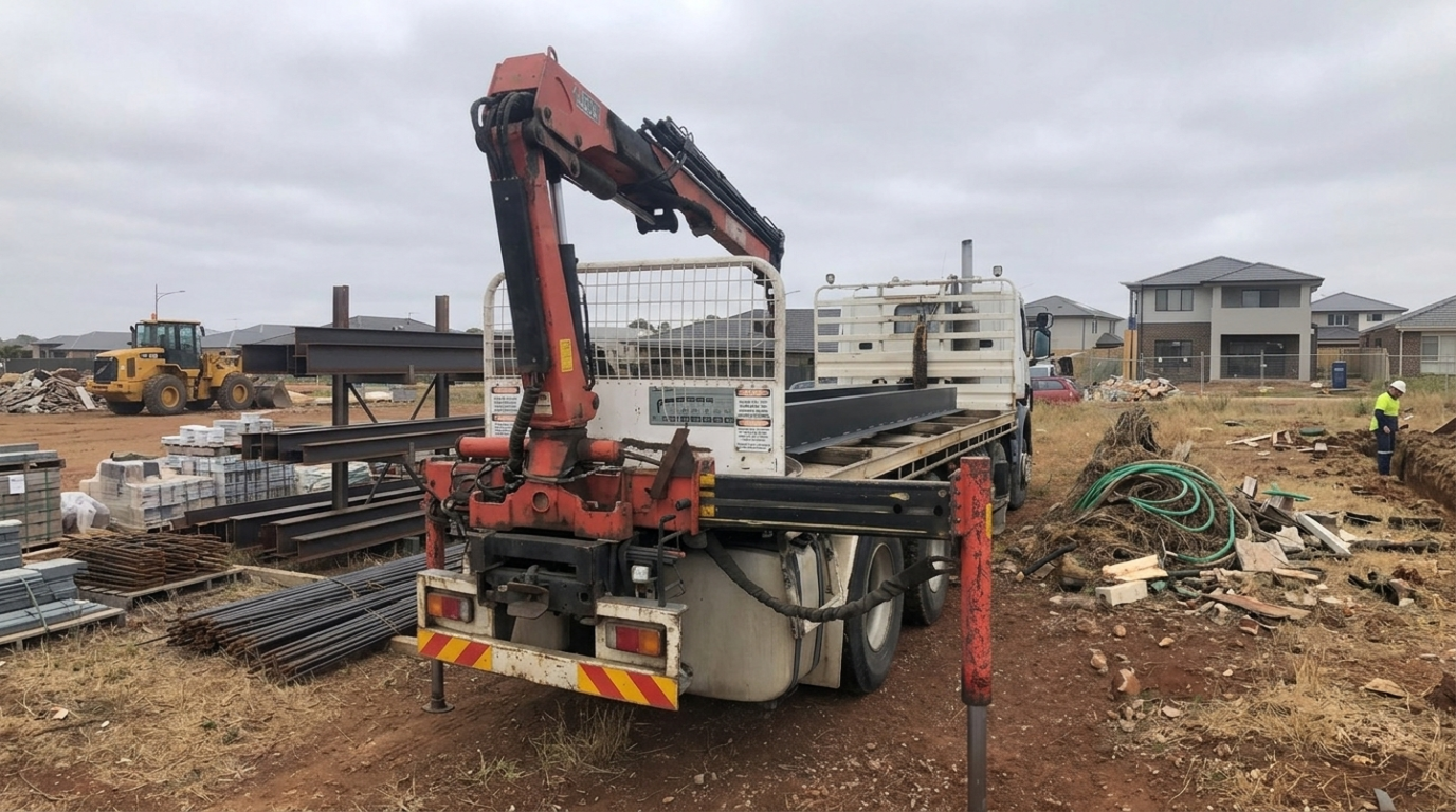 Crane hire with operator Melbourne