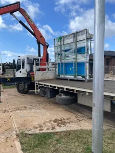 crane hire for machinery relocation Melbourne